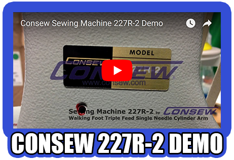 Consew 227R-2 Demo
