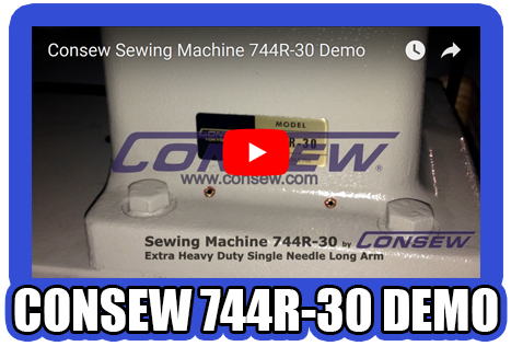 Consew 744R-30 Demo