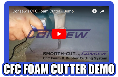 Consew CFC Foam & Rubber Cutter Demo