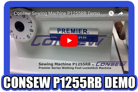 Consew P1255RB Demo